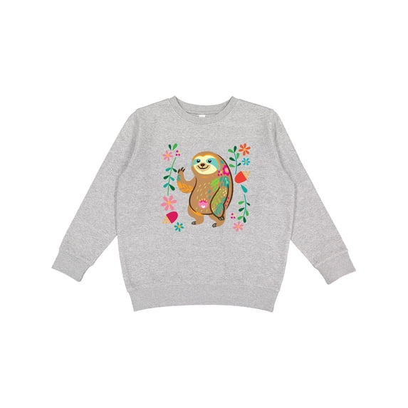 Inktastic Sloth Cute for Girls Youth Sweatshirt