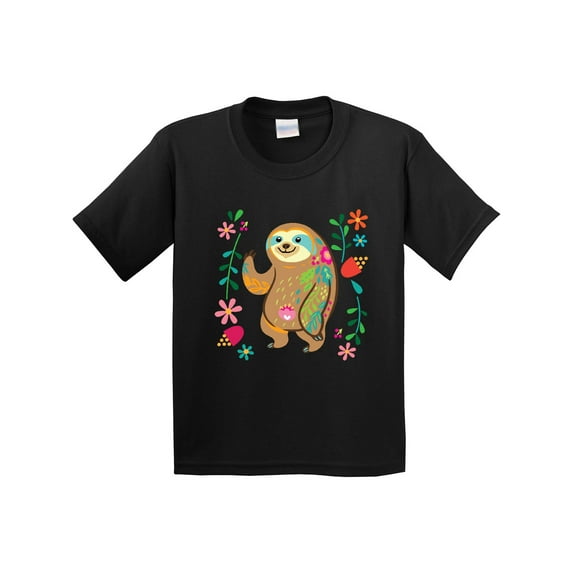 Inktastic Sloth Cute for Girls Youth T-Shirt