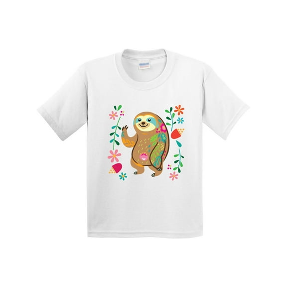 Inktastic Sloth Cute for Girls Youth T-Shirt