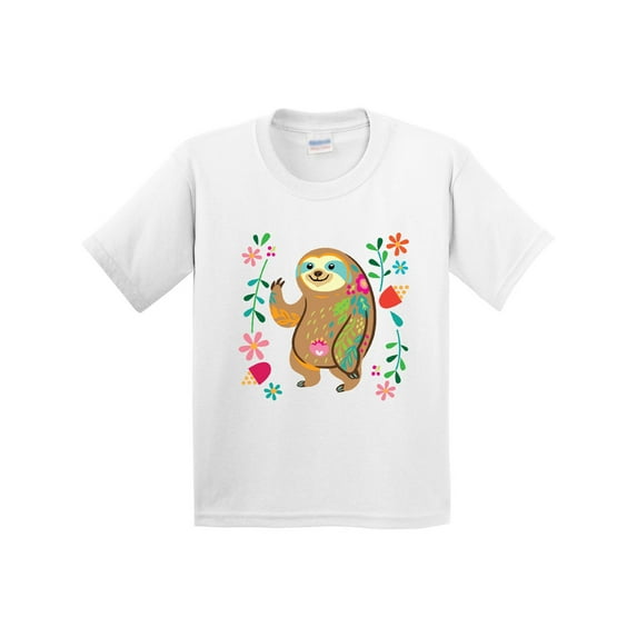 Inktastic Sloth Cute for Girls Youth T-Shirt