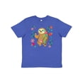thumbnail image 1 of Inktastic Sloth Cute for Girls Youth T-Shirt, 1 of 5