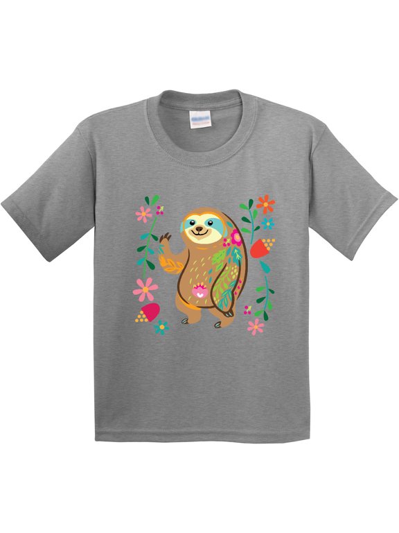 Sloth Cute for Girls Youth T-Shirt