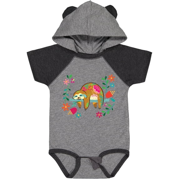 Inktastic Sloth Gifts for Girls Girls Baby Bodysuit