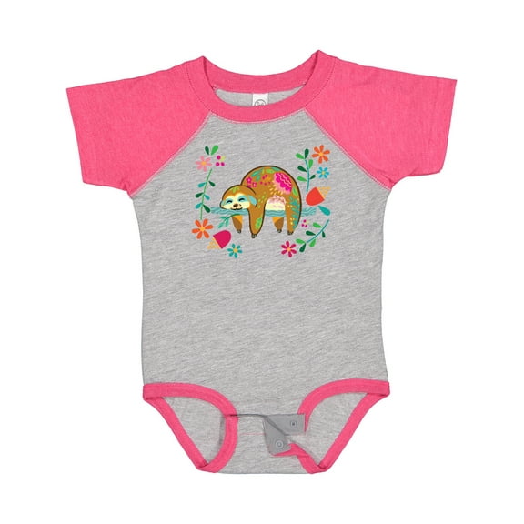 Inktastic Sloth Gifts for Girls Girls Baby Bodysuit