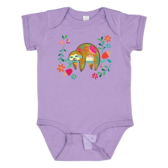 Inktastic Sloth Gifts for Girls Girls Baby Bodysuit