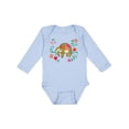 thumbnail image 1 of Inktastic Sloth Gifts for Girls Girls Long Sleeve Baby Bodysuit, 1 of 5