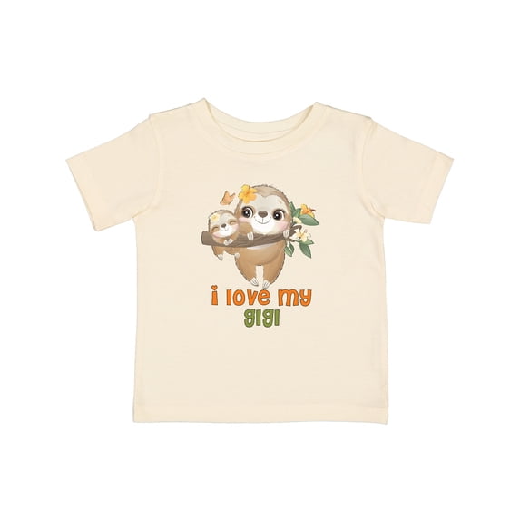 Inktastic Sloth I Love My Gigi Boys or Girls Baby T-Shirt