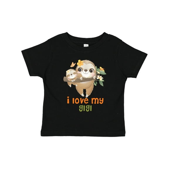 Inktastic Sloth I Love My Gigi Boys or Girls Toddler T-Shirt
