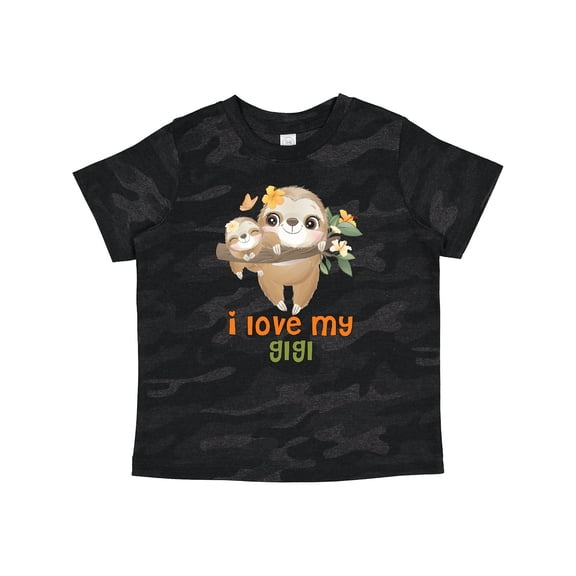 Inktastic Sloth I Love My Gigi Boys or Girls Toddler T-Shirt
