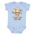 thumbnail image 1 of Inktastic Sloth I Love My Nai Nai Boys or Girls Baby Bodysuit, 1 of 5