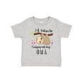 thumbnail image 1 of Inktastic Sloth I'd Rather Be Hanging with Oma Boys or Girls Toddler T-Shirt, 1 of 5