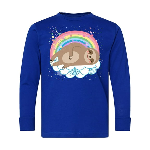 Inktastic Sloth Lover Cute Animal Long Sleeve Youth T-Shirt