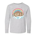 thumbnail image 1 of Inktastic Sloth Lover Cute Animal Long Sleeve Youth T-Shirt, 1 of 5