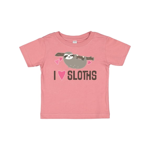 Inktastic Sloth Lover Rain Forest Girls Baby T-Shirt