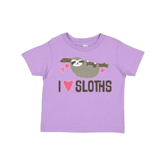 Inktastic Sloth Lover Rain Forest Girls Toddler T-Shirt