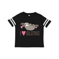 thumbnail image 1 of Inktastic Sloth Lover Rain Forest Girls Toddler T-Shirt, 1 of 5