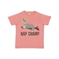 thumbnail image 1 of Inktastic Sloth Nap Champ New Baby Boys or Girls Toddler T-Shirt, 1 of 5