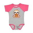 thumbnail image 1 of Inktastic Sloth Pizza Boys or Girls Baby Bodysuit, 1 of 5
