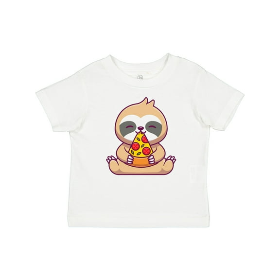 Inktastic Sloth Pizza Boys or Girls Baby T-Shirt