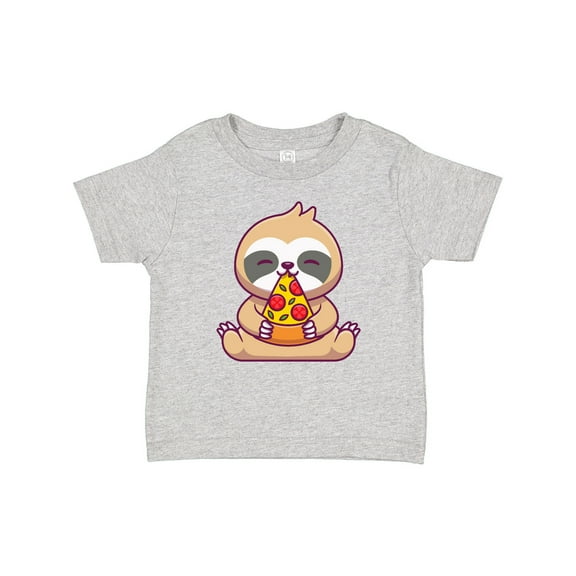 Inktastic Sloth Pizza Boys or Girls Baby T-Shirt