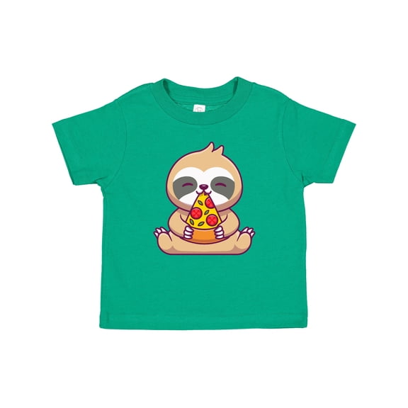 Inktastic Sloth Pizza Boys or Girls Baby T-Shirt