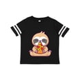 thumbnail image 1 of Inktastic Sloth Pizza Boys or Girls Toddler T-Shirt, 1 of 5