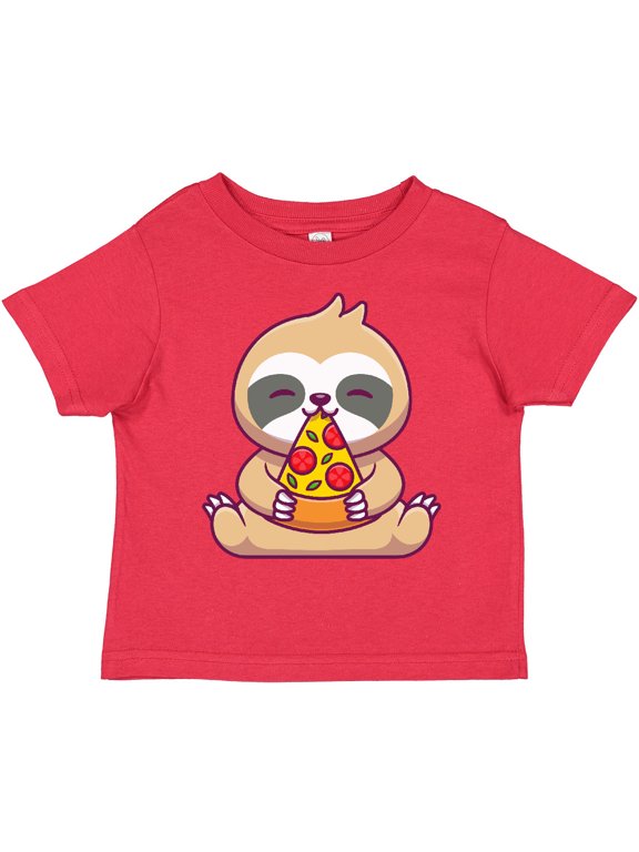 Sloth Pizza Boys or Girls Toddler T-Shirt