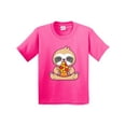 thumbnail image 1 of Inktastic Sloth Pizza Youth T-Shirt, 1 of 5