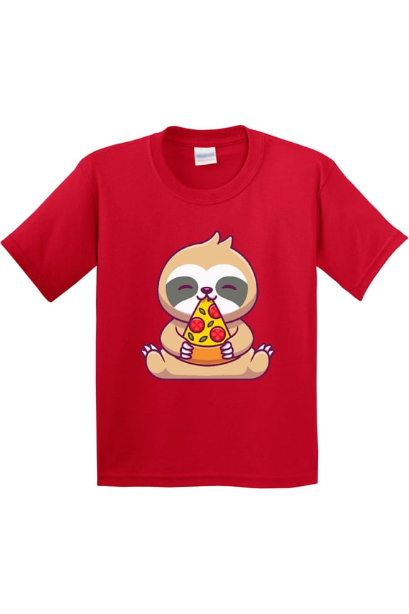 Sloth Pizza Youth T-Shirt