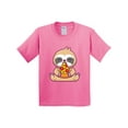 thumbnail image 1 of Inktastic Sloth Pizza Youth T-Shirt, 1 of 5