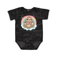 thumbnail image 1 of Inktastic Sloth Yoga Rainbow Girls Baby Bodysuit, 1 of 5