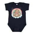 thumbnail image 1 of Inktastic Sloth Yoga Rainbow Girls Baby Bodysuit, 1 of 5