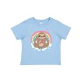 thumbnail image 1 of Inktastic Sloth Yoga Rainbow Girls Baby T-Shirt, 1 of 5
