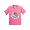 thumbnail image 1 of Inktastic Sloth Yoga Rainbow Youth T-Shirt, 1 of 5