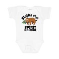 thumbnail image 1 of Inktastic Sloths Are My Spirit Animal with Cute Sloth Illustration Boys or Girls Baby Bodysuit, 1 of 5