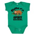 thumbnail image 1 of Inktastic Sloths Are My Spirit Animal with Cute Sloth Illustration Boys or Girls Baby Bodysuit, 1 of 5