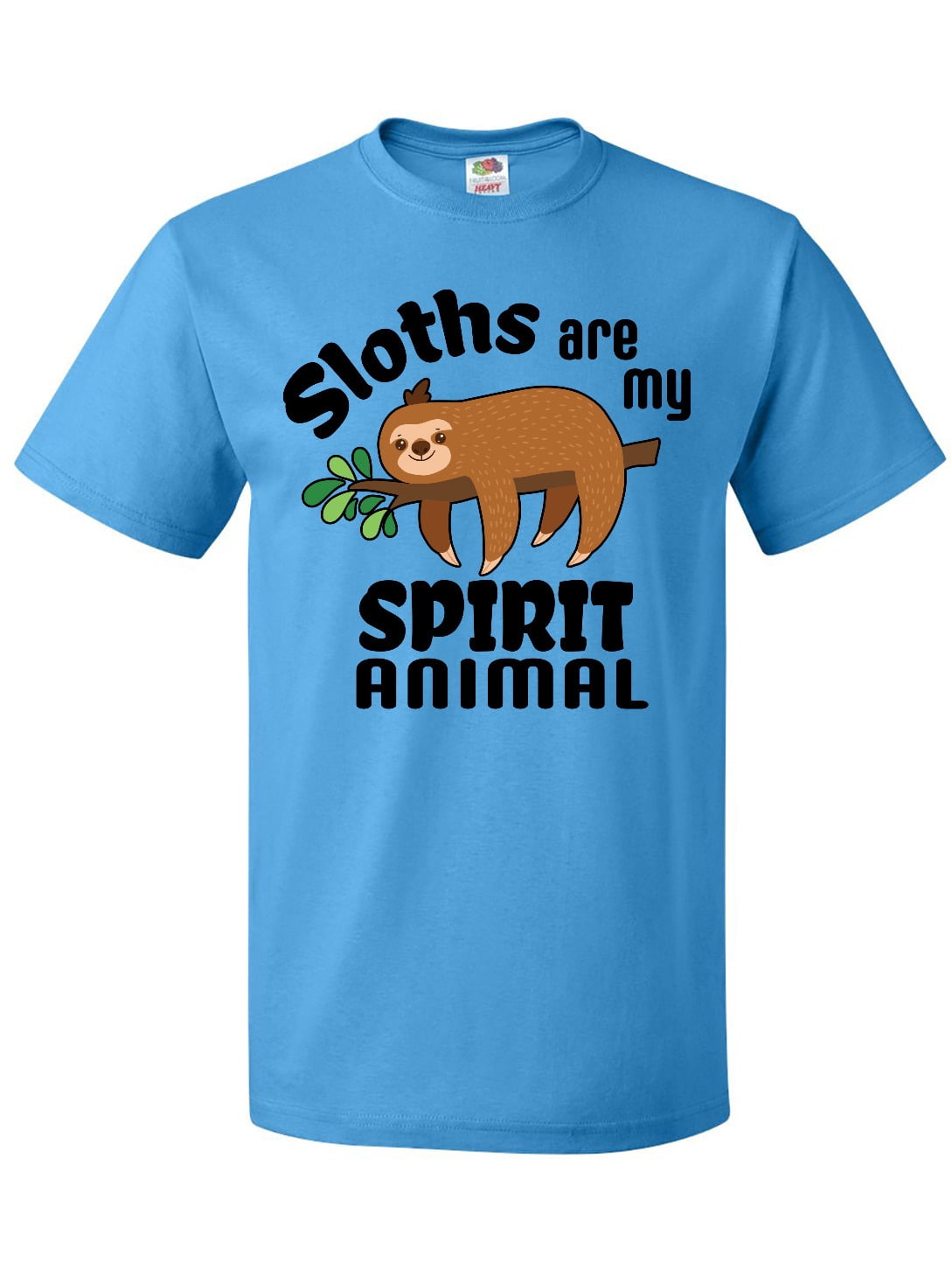 T-shirt Manches Longues Old Glory – Motif 'Sloth Is My Spirit Animal', Coupe Régulière, Neuf Avec étiquettes