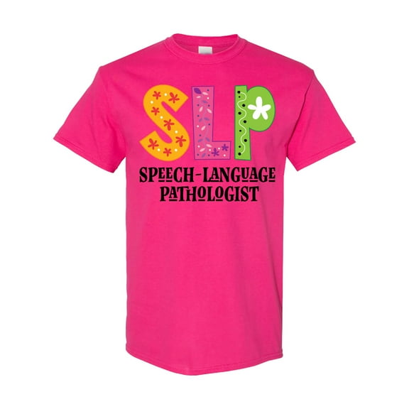 Inktastic Slp Speech Language Pathologist T-Shirt