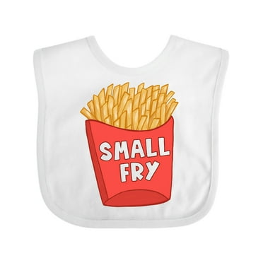 Inktastic Small Fry Boys or Girls Baby Bib