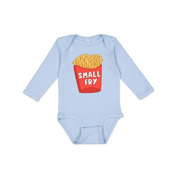 Inktastic Small Fry Boys or Girls Long Sleeve Baby Bodysuit