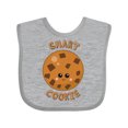 thumbnail image 1 of Inktastic Smart Cookie Boys or Girls Baby Bib, 1 of 4
