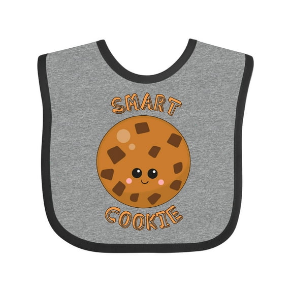 Inktastic Smart Cookie Boys or Girls Baby Bib