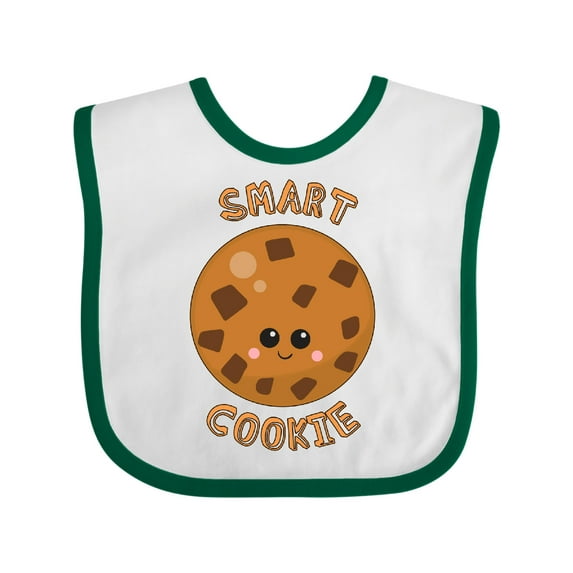 Inktastic Smart Cookie Boys or Girls Baby Bib