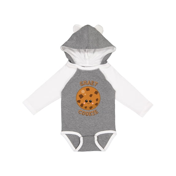 Inktastic Smart Cookie Boys or Girls Long Sleeve Baby Bodysuit