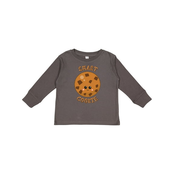 Inktastic Smart Cookie Boys or Girls Long Sleeve Toddler T-Shirt