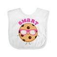 thumbnail image 1 of Inktastic Smart Cookie Girls Baby Bib, 1 of 4