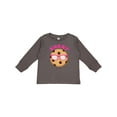 thumbnail image 1 of Inktastic Smart Cookie Girls Long Sleeve Toddler T-Shirt, 1 of 5