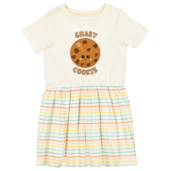 Inktastic Smart Cookie Girls Toddler Dress