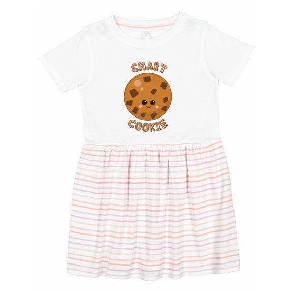 Inktastic Smart Cookie Girls Toddler Dress