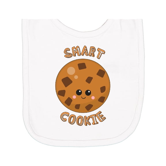 Inktastic Smart Cookie Newborn Bib